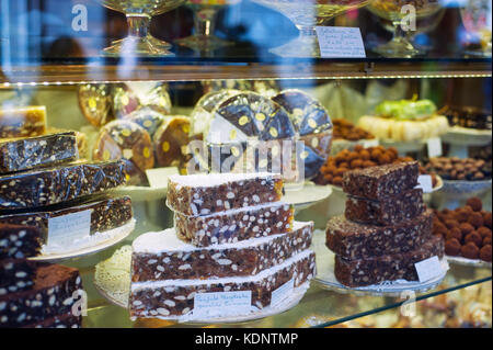 Süßigkeiten Shop in Florenz, Toskana Stockfoto