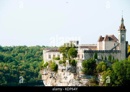 Rocamadour Schloss - Frankreich Stockfoto