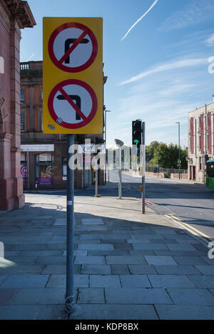 Nottingham Stadtzentrum Stockfoto