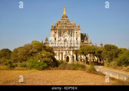 Thatbyinnyu Tempel, Bagan (Pagan), Myanmar (Burma), Südostasien Stockfoto