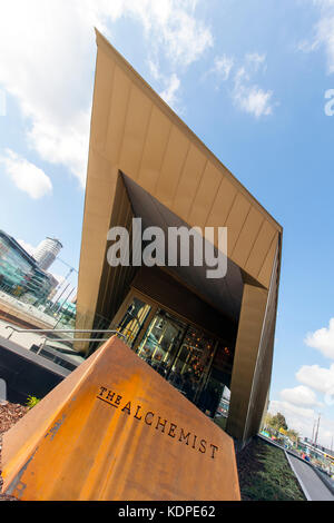 Der Alchemist Cocktail Bar und Restaurant, Manchester Stockfoto