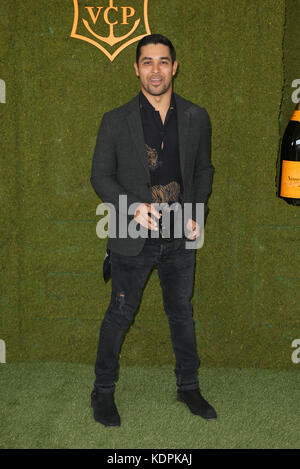 Pacific PALISADES, CA - 14. OKTOBER: Wilmer Valderrama, bei der 8-stüntigen Veuve Clicquot Polo Classic im Will Rogers State Historic Park in Pacific Palisades, Kalifornien am 14. Oktober 2017. Kredit: Faye Sadou/MediaPunch Stockfoto