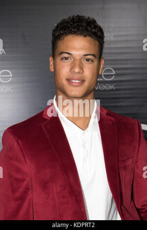 West Hollywood, Kalifornien, USA. 14. Oktober, 2017. Schauspieler Jan luis Castellanos besucht Los Angeles fashion week ss18-style Fashion Week im Pacific Design Center in West Hollywood, Kalifornien am 14. Oktober 2017. Credit: Sheri determan/alamy leben Nachrichten Stockfoto