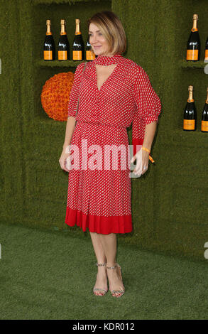 Pacific Palisades, Kalifornien, USA. Oktober 2017. Sasha Alexander. Der 8. Jährliche Veuve Clicquot Polo Classic findet im will Rogers State Historic Park statt. Quelle: ZUMA Press, Inc./Alamy Live News Stockfoto