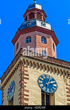 St.katharina Kirche - die größte evangelische Kirche in Frankfurt am Main, gewidmet dem gemarterten christlichen Heiligen, Katharina von Alexandria Stockfoto