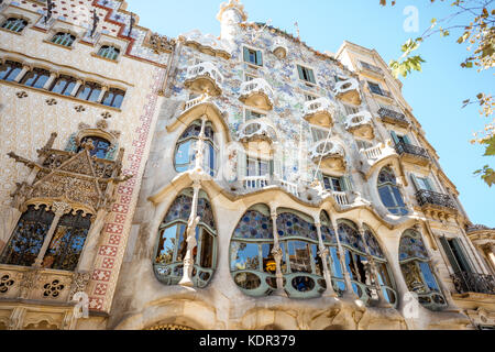 Casa Batllo Gebäude in Barcelona Stockfoto