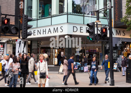 Kaufhaus Debenhams auf Oxford Straße, London, England, Vereinigtes Königreich Stockfoto