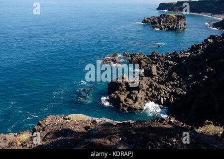 Natürliche Schwimmbäder auf Teneriffa Stockfoto