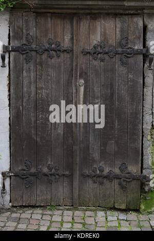 alte Holztüren Stockfoto