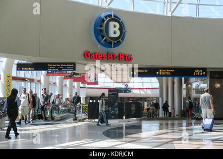 Charlotte International Airport, North Carolina, USA Stockfoto