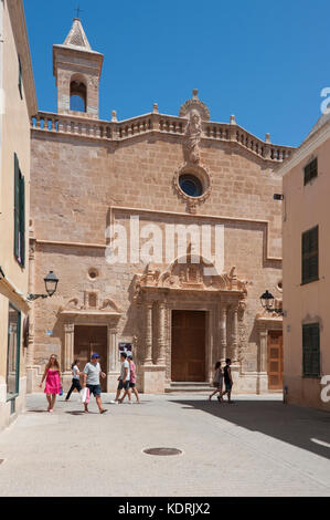 Plaça Roser, Ciutadella de Menorca, Balearen, Spanien Stockfoto