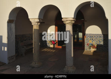 Nossa Senhora da Rocha Kapelle. Armacao de Pera, Portugal Stockfoto