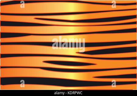 Haut Tier Tiger Stock Vektor