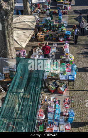 Alameda das Fontainhat Heimtierzubehörmarkt in Porto Stadt auf der Iberischen Halbinsel, zweitgrößte Stadt in Portugal Stockfoto