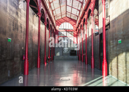 Hard Club (früher Mercado Ferreira Borges City Market Place) in Porto Stadt auf der Iberischen Halbinsel, zweitgrößte Stadt in Portugal Stockfoto