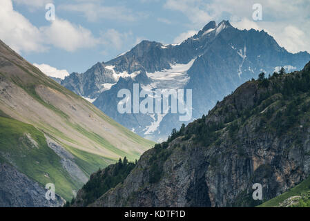 Landschaft rund um La Grave, Frankreich, Europa. Stockfoto