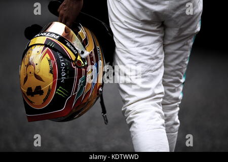 Suzuka, Japan. Oktober 2017. Lewis Hamilton F1 : großer Preis der japanischen Formel 1 auf dem Suzuka Circuit in Suzuka, Japan . Quelle: Sho Tamura/AFLO/Alamy Live News Stockfoto