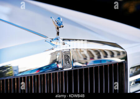 Rolls-Royce Kühlergrill - Paris - Frankreich Stockfoto