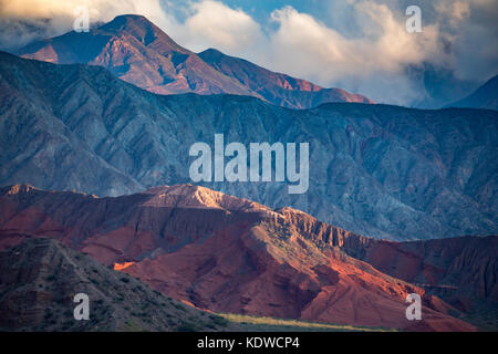 Die Quebrada de la Conches, Valles Calchaquies, Provinz Salta, Argentinien Stockfoto