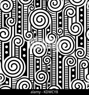 Moderne monochrome Abstract Background, Kacheln wiederholen. Design für Wohnkultur, Gewebe, Textilwaren. Hochauflösende nahtlose Textur Stockfoto