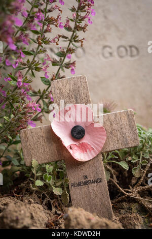 Poziers Gedenkstätte Thiepval Albert Peronne Somme Hauts-de-France Frankreich Stockfoto