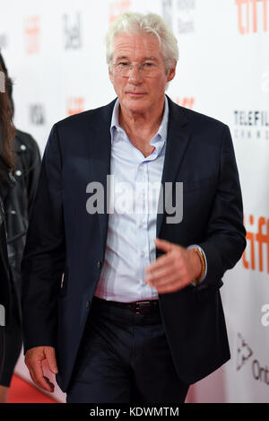 Premiere von "drei Christusse" während der 42 Toronto International Film Festival, Roy Thomson Hall in Toronto, Kanada. Mit: Richard Gere, wo: Toronto, Ontario, Kanada, wenn: 14 Sep 2017 Credit: jaime Espinoza/wenn.com Stockfoto