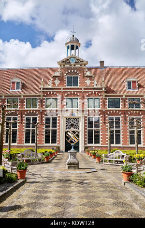 Innenhof von Frans Hals Museum in Haarlem, Niederlande Stockfoto