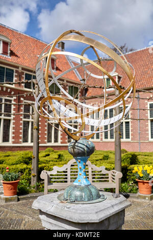 Innenhof von Frans Hals Museum in Haarlem, Niederlande Stockfoto