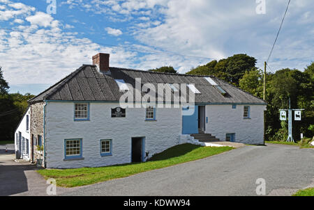 Tregwynt Woollen Mill, Wales, Großbritannien Stockfoto