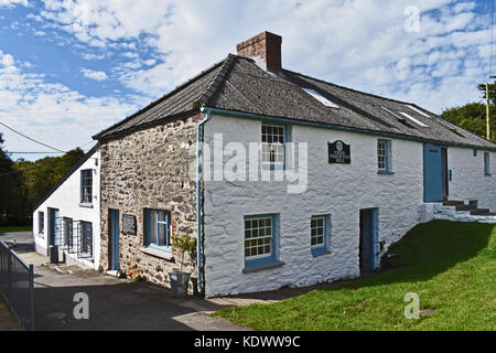 Tregwynt Woollen Mill, Wales, Großbritannien Stockfoto