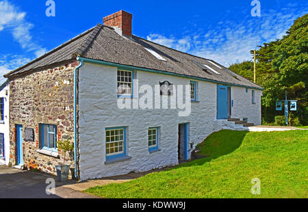 Tregwynt Woollen Mill, Wales, Großbritannien Stockfoto