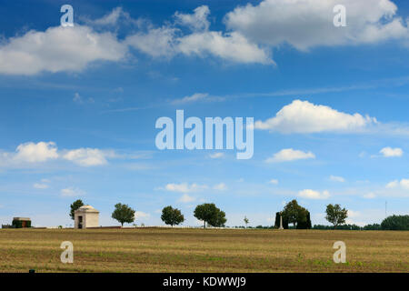 Mill Road Cemetery Thiepval Albert Peronne Somme Hauts-de-France Frankreich Stockfoto