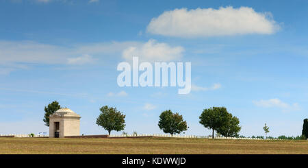 Mill Road Cemetery Thiepval Albert Peronne Somme Hauts-de-France Frankreich Stockfoto