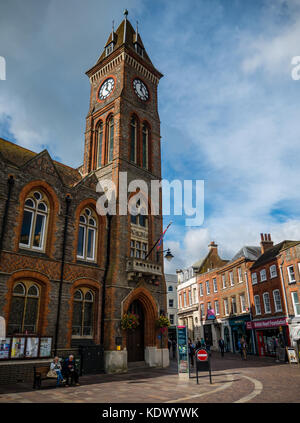 Newbury Rathaus, Marktplatz, Newbury, Berkshire, England Stockfoto