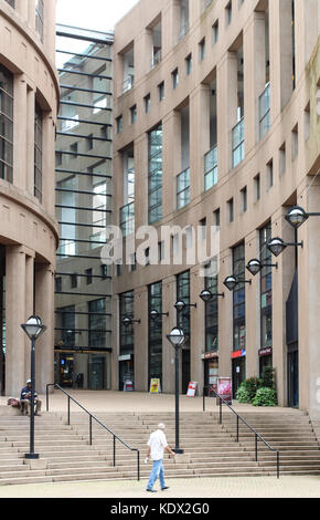 VANCOUVER, Kanada - 18. JULI 2013: Außen von Vancouver Public Library Stockfoto