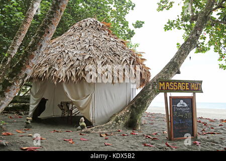 Hotel Banana Azul Beach Club, Playa Negra, Puerto Viejo de Talamanca, Provinz Limón, Karibik, Costa Rica, Mittelamerika Stockfoto