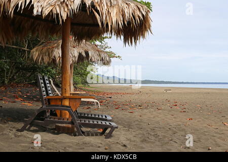 Hotel Banana Azul Beach Club, Playa Negra, Puerto Viejo de Talamanca, Provinz Limón, Karibik, Costa Rica, Mittelamerika Stockfoto