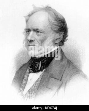 Charles Lyell, schottischer Rechtsanwalt, Geologe Stockfoto