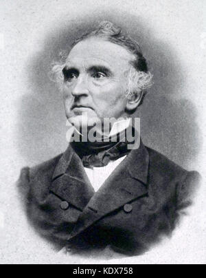 Justus Freiherr von Liebig (12. Mai 1803 – 18. April 1873) Stockfoto