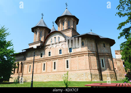 Die großen fürstlichen Kirche in Targoviste, dambovita, Rumänien Stockfoto