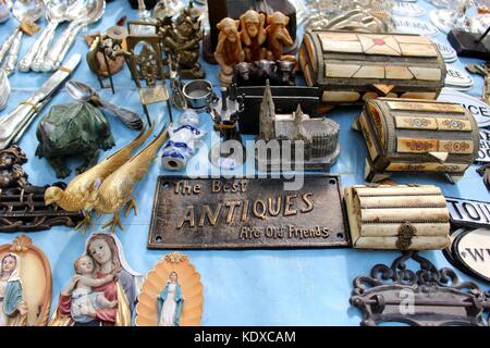 Süße Empfindungen von flea Brügge" Markt. Stockfoto