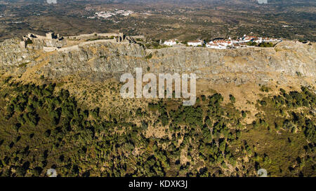 Schloss von Ohrid, Ohrid, Alentejo, Portugal Stockfoto