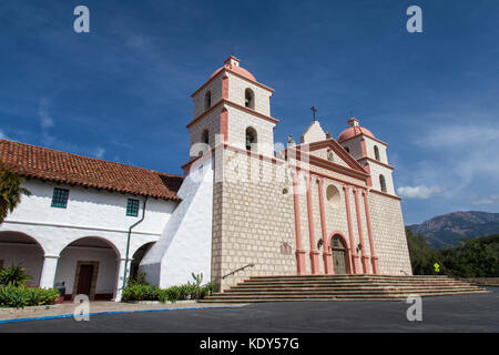 Mission Santa Barbara, Santa Barbara, Kalifornien, USA Stockfoto