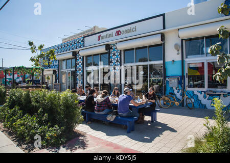 NW 2nd Avenue, Wynwood Arts District, Miami, Florida, USA Stockfoto