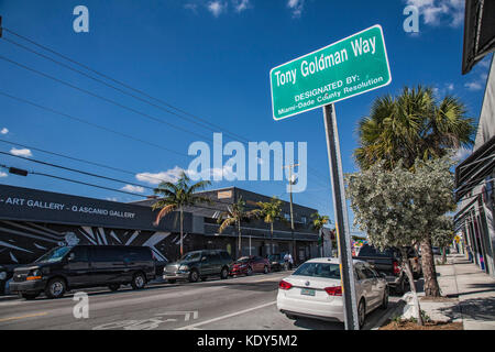 NW 2nd Avenue, Wynwood Arts District, Miami, Florida, USA Stockfoto