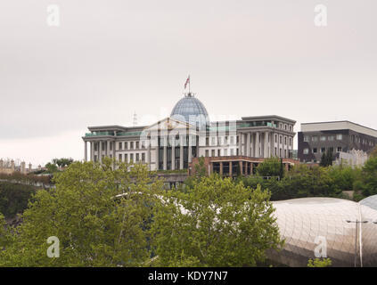 Der Präsidentenpalast in Tiflis, Georgien Stockfoto