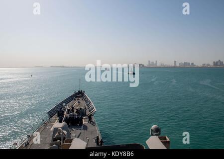 Die ticonderoga-Klasse geführte-missile Cruiser USS Princeton (CG59) Stockfoto