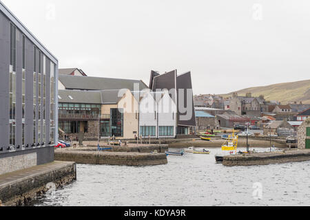 Shetland Museum und Archiv, Hays Dock, Lerwick, Shetlandinseln, Schottland, Großbritannien Stockfoto