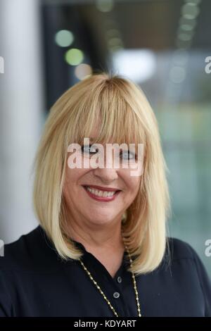 Patricia Riekel auf der 69. Frankfurter Buchmesse in Frankfurt/Main, Oktober 2017. | Nutzung weltweit Stockfoto