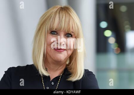 Patricia Riekel auf der 69. Frankfurter Buchmesse in Frankfurt/Main, Oktober 2017. | Nutzung weltweit Stockfoto